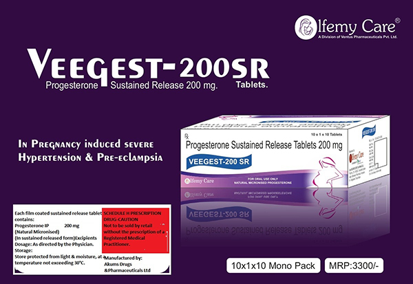 NATURAL MICRONIZED PROGESTERONE SUSTAINEDRELEASE 200MG