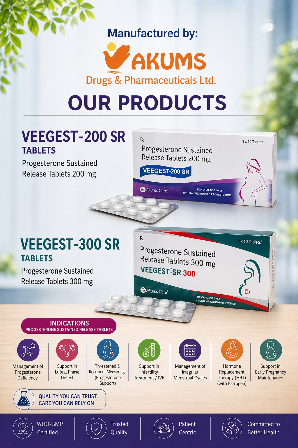 NATURAL MICRONIZED PROGESTERONE SUSTAINEDRELEASE 200MG